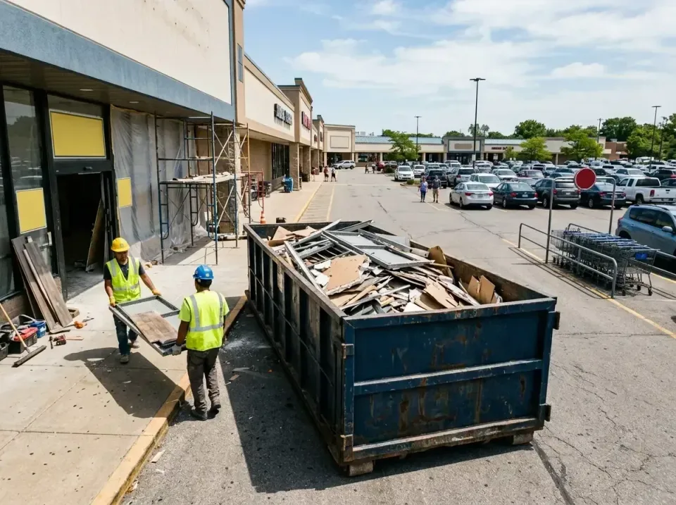retail-store-renovation-debris-003 — frequently asked questions, Roll-off Dumpster Rentals in Battlement Mesa, CO